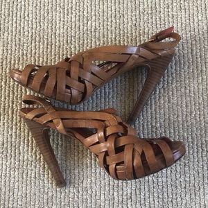 Via Spiga Strappy Heels Size 7.5